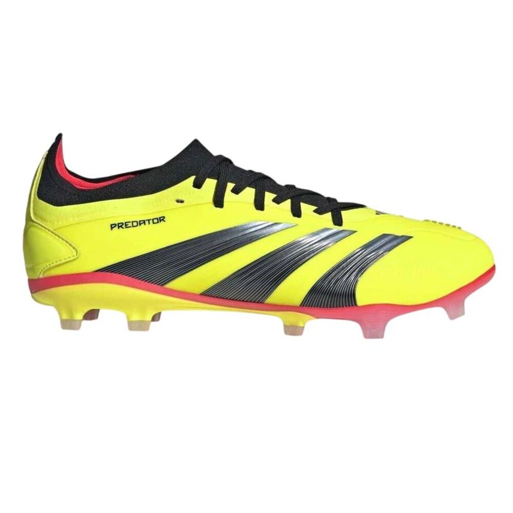 Adidas Mens Predator 24 Pro Firm Ground Football Boots / Yellow/Black/Red